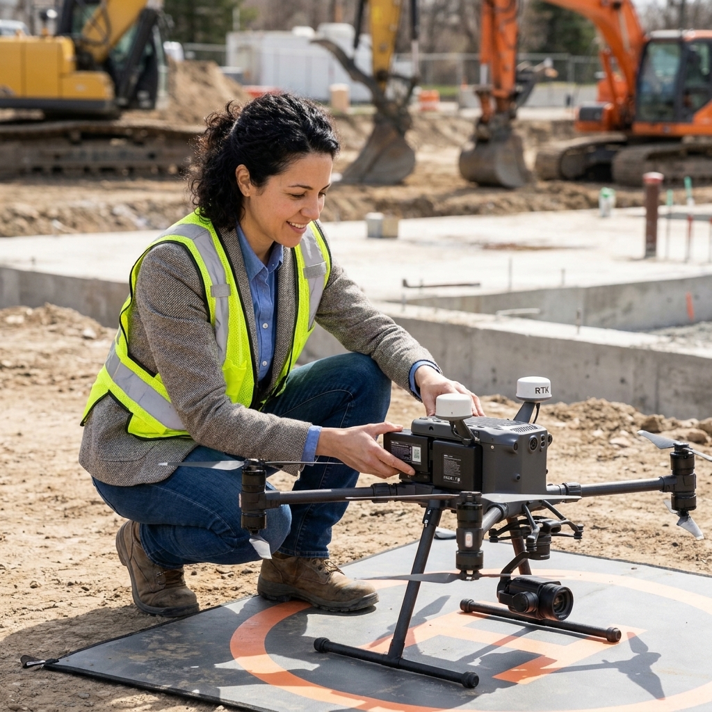 Implementing Drone Mapping Software in Construction and Agriculture