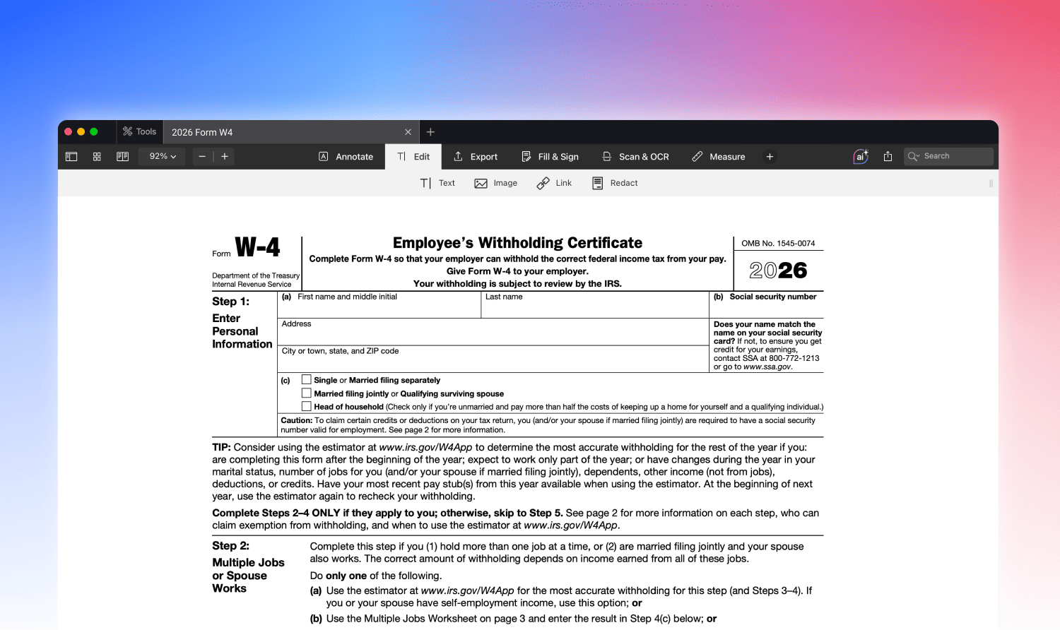 Paycheck Withholding vs Estimated Taxes